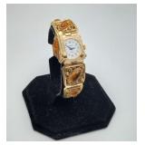 Peekaboo Amber Watch Bracelet Soviet Chaika