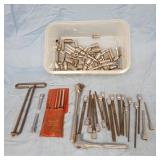 1/2' Drive Craftsman Ratchet Sockets Punch Set