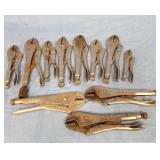 Vise Grips Locking Pliers Various Sizes