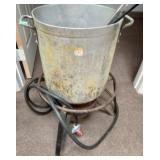 Outdoor Propane Fryer & Aluminum Pot