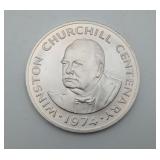 1.15 Troy Oz 1974 Turks Caico Sterling Silver Coin