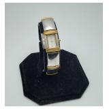 Anne Klein Womens Peek-a Boo Two Tone Watch