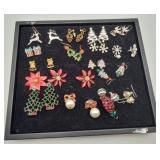 LARGE LOT Christmas Theme Earrings