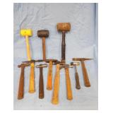 Group Hammers Claw Rubber Chipping
