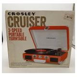 Crosley Cruiser 3 Speed Turntable Record Player MB