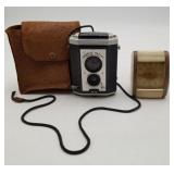 Reflex Camera Kodak Brownie & Westclox Clock