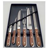 MCM Prince Devonshire 6 Pc Cutlery Knife Set NOS