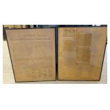 US Constitution & Declartion Independance POSTERS