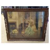 Lithograph Gail Frank HARMONTY Victorian Print