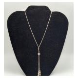 Sterling 925 Beaded Necklace