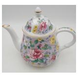 Wood & Son Staffordshire Floral Teapot English