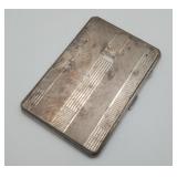 Sterling Silver Vintage Cigarette Case 200.9 grams