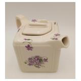 VTG Kernewek Goonhavern Violet Square Tepot