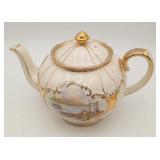 Sadler Round Globe Englan Teapot RARE 2300