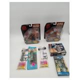 Lego Pez Star Wars Figures Maul Kenobi 7pcs Total