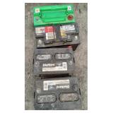 4 Car Truck Batteries Die Hard Everstart CORES