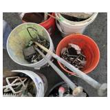 2 Buckets Sockets Carriage Bolts Hardware