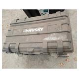 Husky Black Mobile Tool Box Heavy Duty Plastic