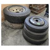 Tire Lot Truck Wheel