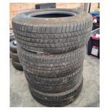 4 Michelin LT 265/70R18 Tires