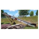 30 Foot Hay Elevator Transport Conveyor Electric