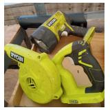 Ryobi Spot Light & Blower Batt Opt Tools