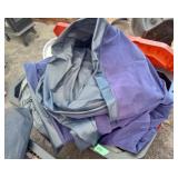 Husky 25 Gallon Tote Camping Supplies Pot Pans LOT