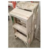2 Foot Step Ladders Stools Aluminum 250lbs Rated