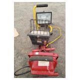 3 Halogen work lights