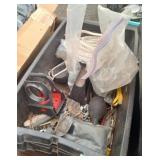 2 Plastic Carriers with Hardware