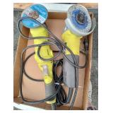 2 Electric Right Angle Ryobi Grinders