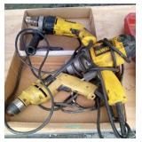 DeWalt Impact Wrench & 1/2' Dewalt Drill Electric