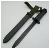 French Military SIG M350 M540 Bayonet & Scabbard