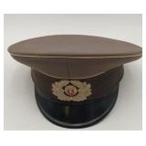 VTG East German National Peoples Army Visor Cap