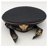 Soviet Navy Beskozyrka USSR Military Naval Cap Hat
