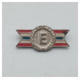 Sterling Silver WWII Army Navy Excellence Pin