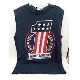 Vintage Harley Davidson #1 Racing T-Shirt SZ XL