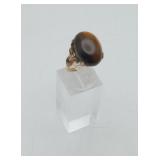 GOLD FILLED Tigers Eye Ring