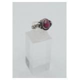 Sterling Silver Light color Amethyst Ring