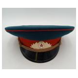 Russian Officer Military Parage Hat Soviet Army