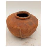 Ancient Terracotta Red Pottery Bowl
