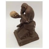 1960's Darwin Monkey Austin Productions Chalkware