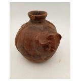 Narino ? Pre-Columbian Monkey Motif Pottery Vessel