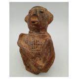 Ancietn Pre-Columbian Quimbaya Human Effigy Bottle