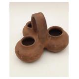 Earthenware Brown Pre-Columbian Style Pottery