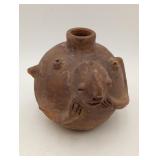 Colima Style Pottery Zoomorphic Figural Vessel