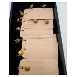 Naval Gold Gilt Uniform Buttons