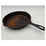 10' Cast Iron Skillet NO NAME with spouts