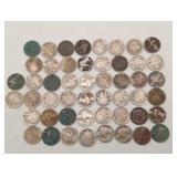 Buffalo Nickels NO DATES 50pcs US Coins