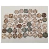 50 Buffalo Smooth Date Nickels US Coins